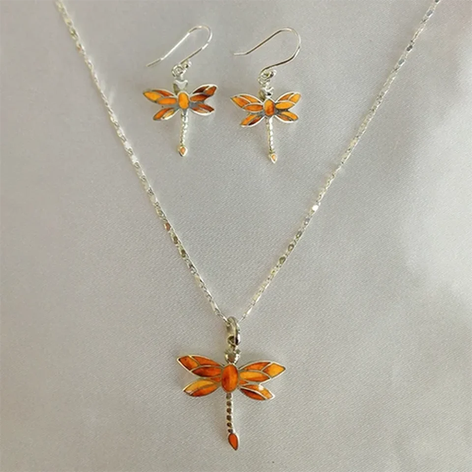 Dragon-fly Coral Pendant
