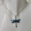 Dragon-fly Chrysocolla Earrings